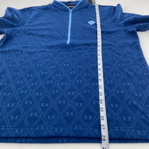 J.Lindeberg Estate Blue Drumstick Mid Layer Sweater XL - Picture 9 of 14